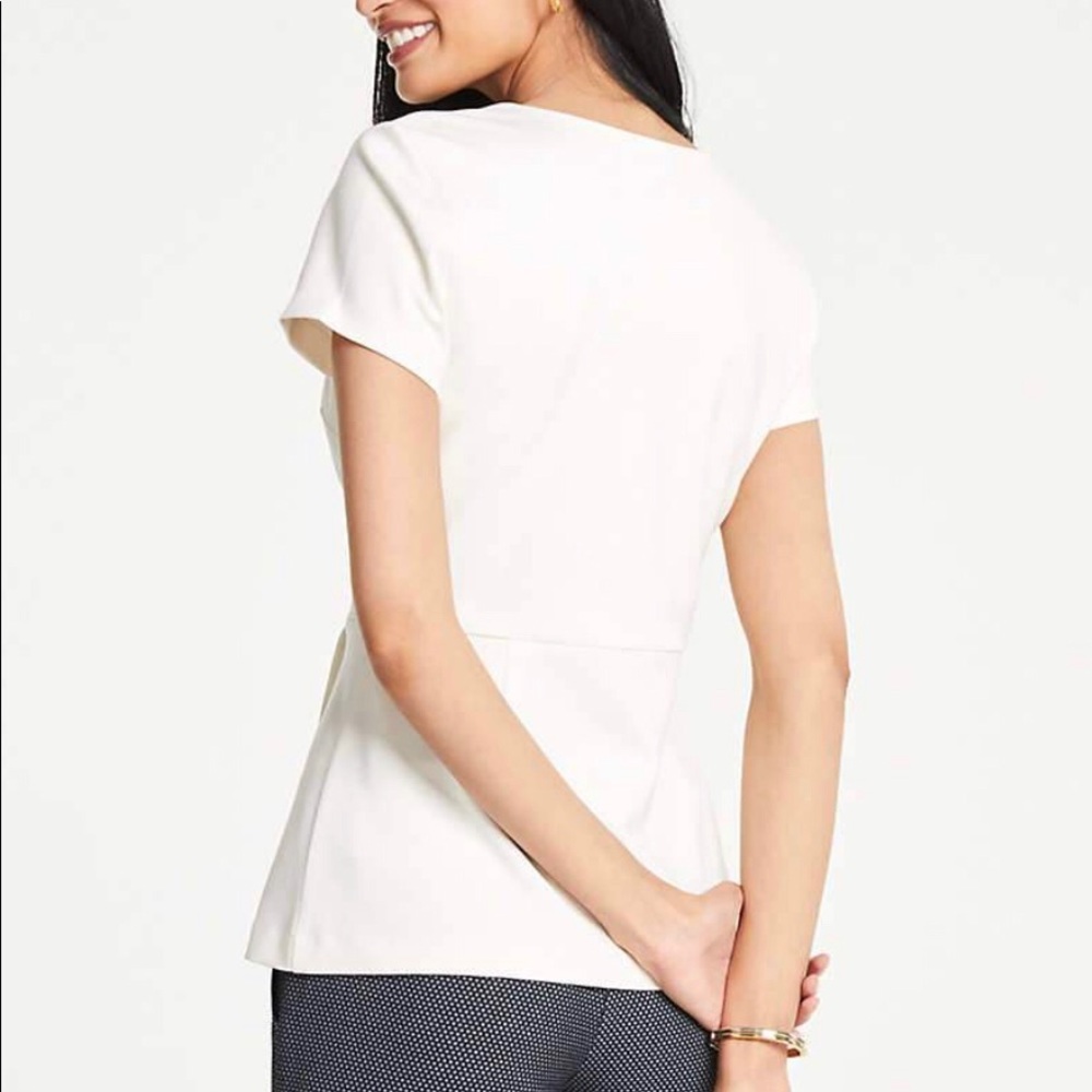 Pointe Peplum Top